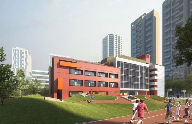BIM Architecture | Design for Tomorrow | Reform and Architectural Design of Dongchang Primary School in Shenzhen/HYP-ARCH by Hope Group