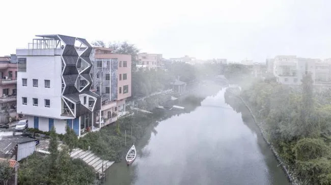 BIM Architecture | Crowdfunding for Terrace Public Space - New Foundation White House Residential Complex/Vertical Beam Society Architecture