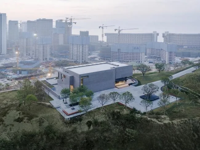 BIM architecture | Solid and profound, unique view of scenic spots: China Resources Group Archives/Studio Link Arc