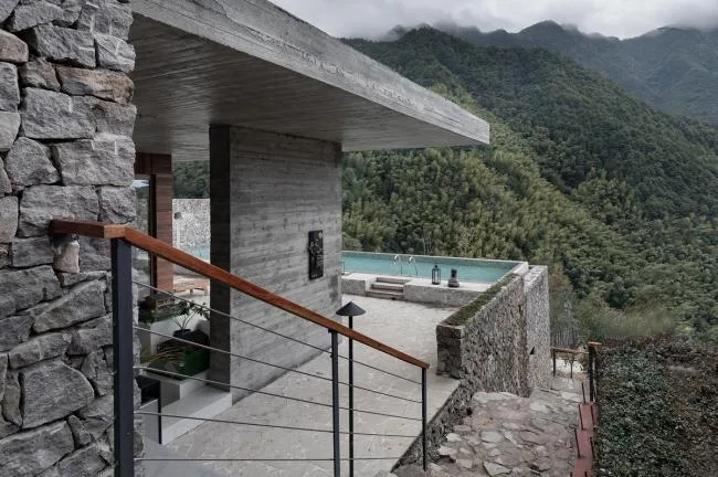 BIM Architecture | Artificial Natural - Songyang Yuanshe · Lanshushan House/Gad · Line+Studio