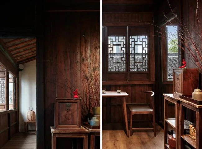 BIM architecture | Awakening memories, old houses with a sense of vicissitudes and era: Reform of Elegant Tea Court/Nanjing Yueshi Space Design
