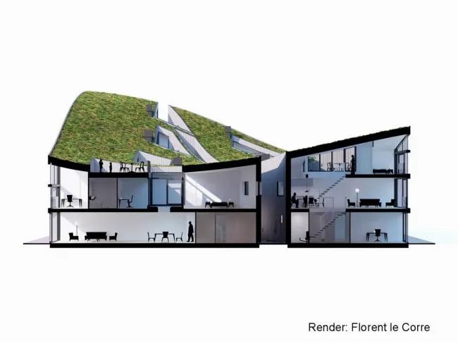 BIM Architecture | Like a Flag Dancing with the Wind: Dutch Hidden Delights Apartments/NL Architects
