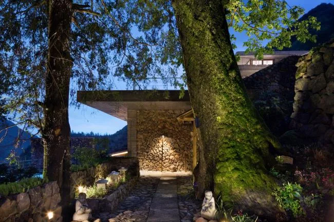 BIM Architecture | Artificial Natural - Songyang Yuanshe · Lanshushan House/Gad · Line+Studio