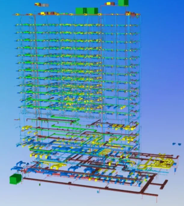 Case Study of BIM Application in the Third People's Hospital of Guizhou Province