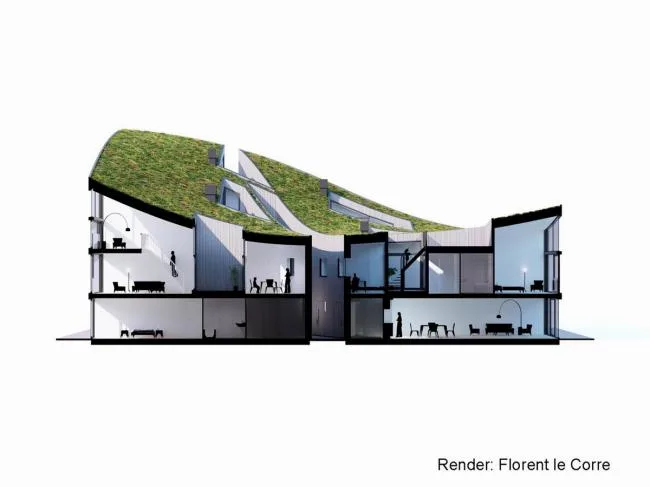 BIM Architecture | Like a Flag Dancing with the Wind: Dutch Hidden Delights Apartments/NL Architects