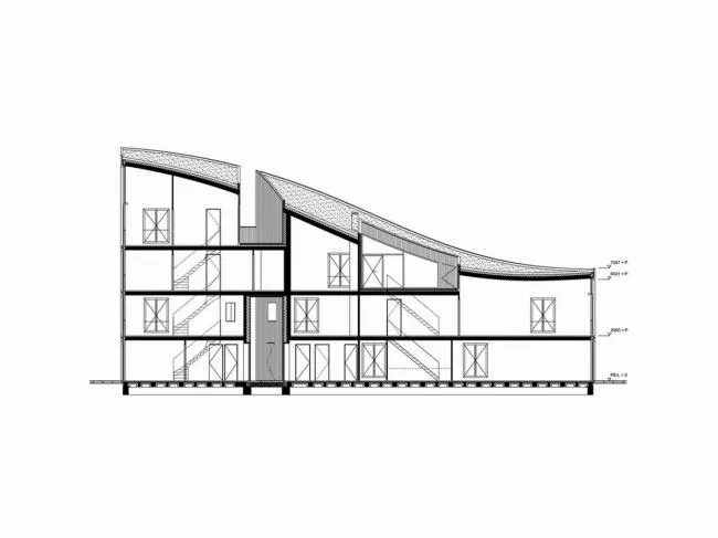 BIM Architecture | Like a Flag Dancing with the Wind: Dutch Hidden Delights Apartments/NL Architects