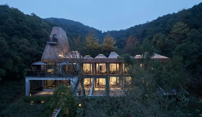 BIM Architecture | Watching in the Valley - A View of the Residence/China Academy of Art Landscape Architecture Design Research Institute