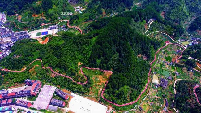 BIM Architecture | Fragrant Local Scenery Blossoming on the Outskirt - Fujian Datian Greenway Plan Design/Shanghai Xuan Quan Design
