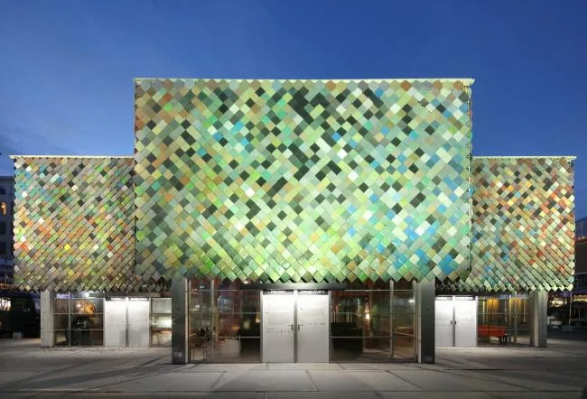 BIM Architecture | Borrowing Building Materials from Residents: Eindhoven Public Exhibition Hall, Netherlands/bureau SLA+Overtrenders W