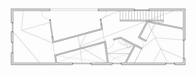 BIM architecture | Roof * * * cutting, restoring the classic modern pure white room/MALL