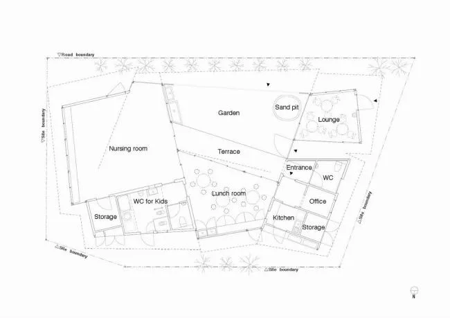 BIM Architecture | Under Mount Fuji, the gentle and charming curves: Toranoko Nursery/Takashige Yama * * * Office