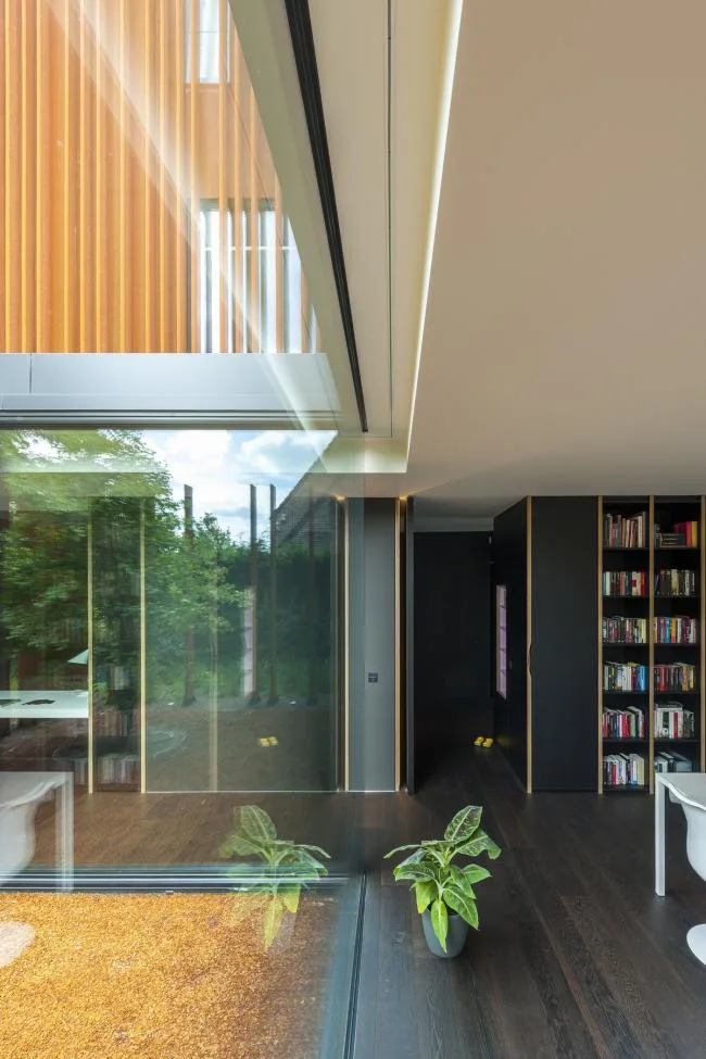 BIM Architecture | Belgian Weathering Steel Room/DMOA Architecten