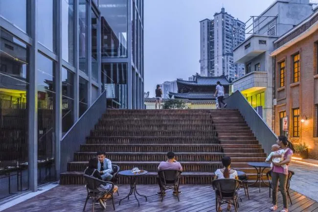 BIM Architecture | Xiguan Old Town Enning Road Yongqingfang Street Reform/Vertical Beam Society Architectural Design