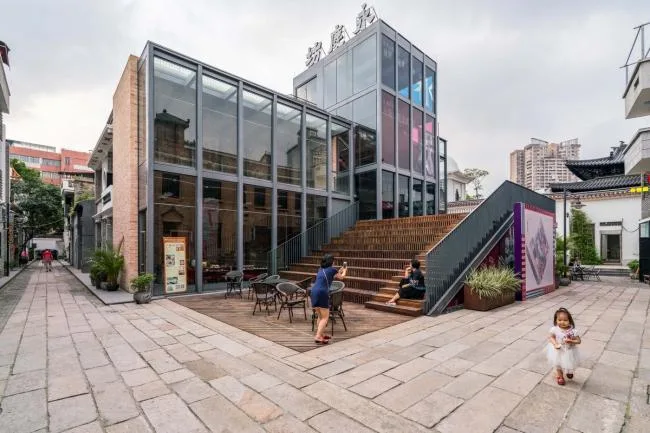 BIM Architecture | Xiguan Old Town Enning Road Yongqingfang Street Reform/Vertical Beam Society Architectural Design