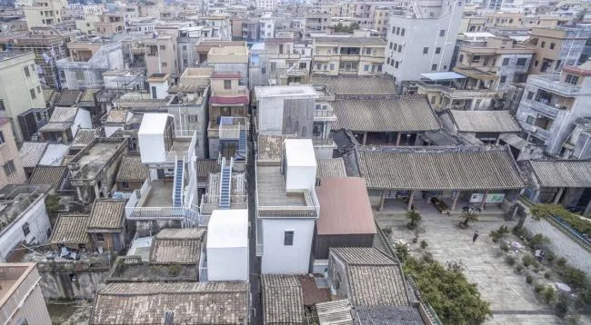 BIM Architecture | Crowdfunding for Terrace Public Space - New Foundation White House Residential Complex/Vertical Beam Society Architecture