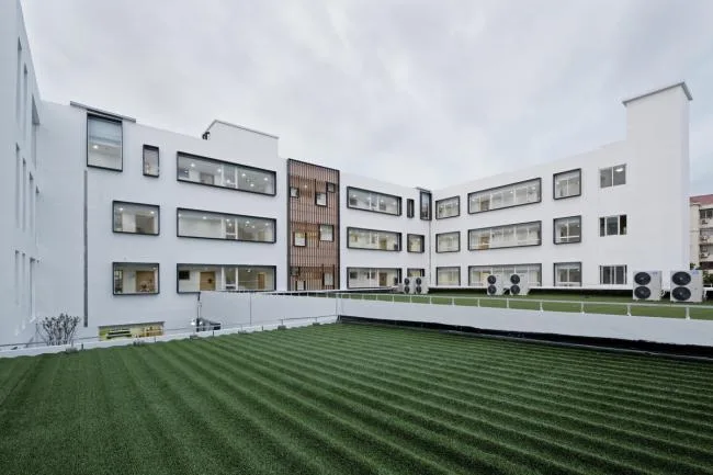 BIM Architecture | Pure Flower Garden Fortress: Shanghai Xuhui Technology Kindergarten/Yuan Xiuwan Architecture Firm