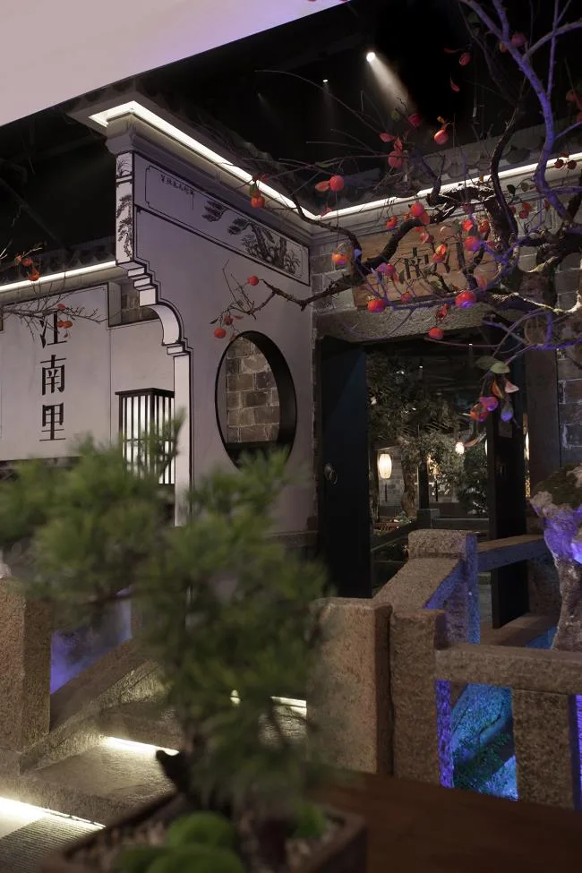 BIM Architecture | Strolling in the Leisure Garden, Jinse Shaohua: Jiangnan Li Chinese Restaurant, Changzhou, Jiangsu/Woye Space Design Firm