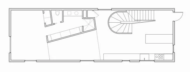 BIM architecture | Roof * * * cutting, restoring the classic modern pure white room/MALL
