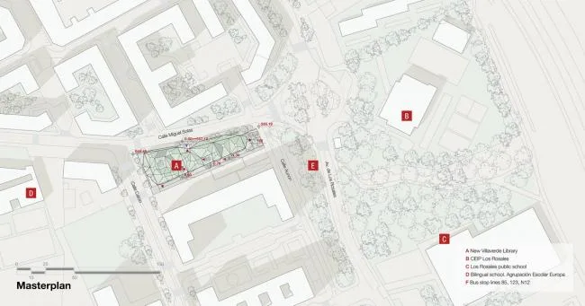 BIM Architecture | Like a 'Green Spaceship' - Madrid Municipal Library Project/3GATTI