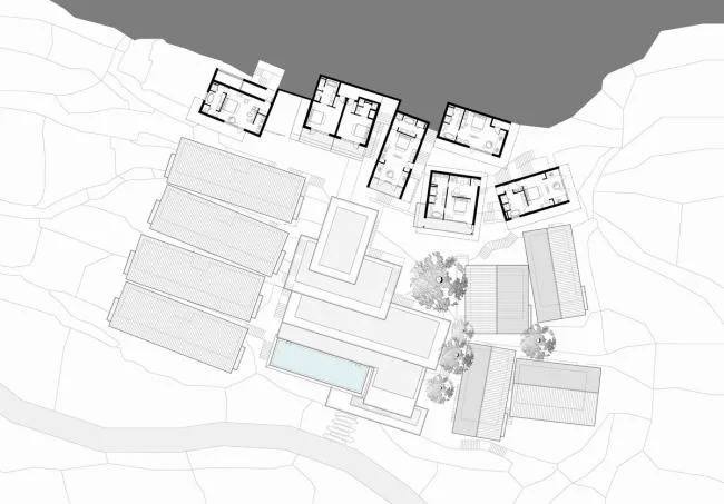 BIM Architecture | Artificial Natural - Songyang Yuanshe · Lanshushan House/Gad · Line+Studio