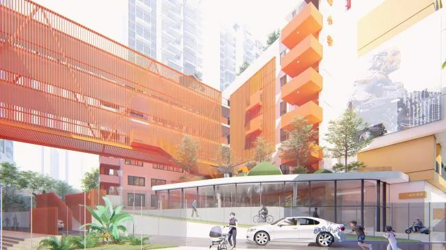 BIM Architecture | Design for Tomorrow | Reform and Architectural Design of Dongchang Primary School in Shenzhen/HYP-ARCH by Hope Group