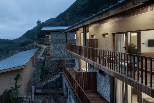 BIM Architecture | Artificial Natural - Songyang Yuanshe · Lanshushan House/Gad · Line+Studio