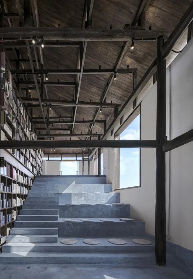 BIM Architecture | Village Library in Hilly Settlements: Qianfeng Songyang Chen Jiazhan Bu Yi Bookstore/Zhang Lei Joint Architectural Firm