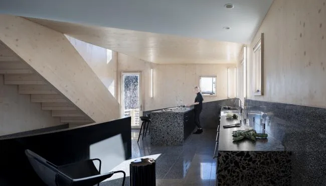 BIM architecture | Roof * * * cutting, restoring the classic modern pure white room/MALL