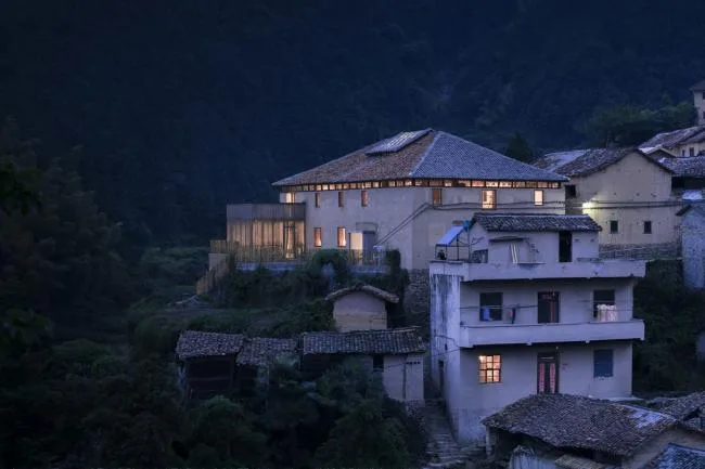 BIM Architecture | Village Library in Hilly Settlements: Qianfeng Songyang Chen Jiazhan Bu Yi Bookstore/Zhang Lei Joint Architectural Firm