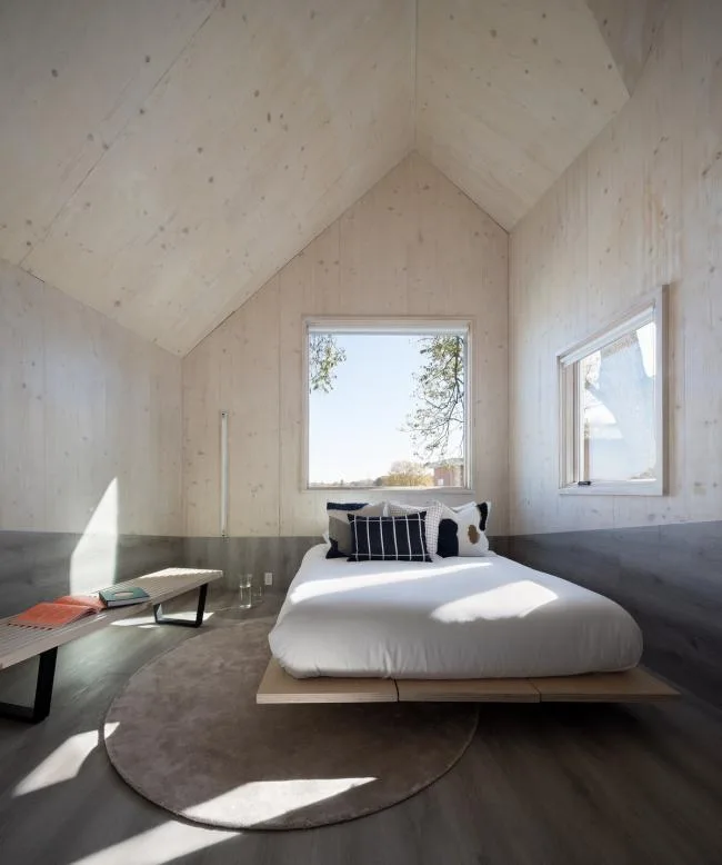 BIM architecture | Roof * * * cutting, restoring the classic modern pure white room/MALL