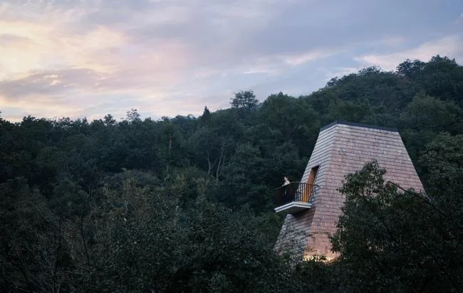 BIM Architecture | Watching in the Valley - A View of the Residence/China Academy of Art Landscape Architecture Design Research Institute