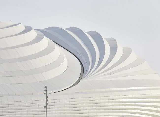 BIM architecture | Like sails raised on the sea: 2022 World Cup main venue/Zaha Hadid Architects