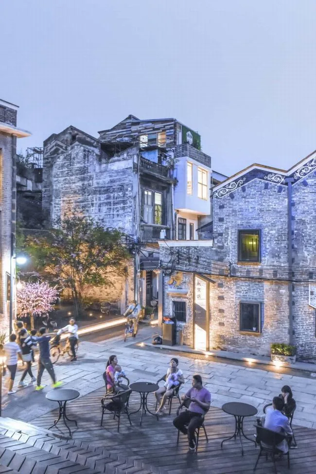 BIM Architecture | Xiguan Old Town Enning Road Yongqingfang Street Reform/Vertical Beam Society Architectural Design