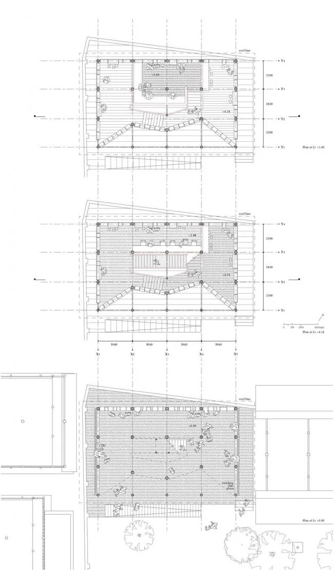 BIM architecture | Black tiles integrated into traditional villages: Gaobu Bookstore/Pengbi Port Chinese Year and Night School of Architecture Condition Lab