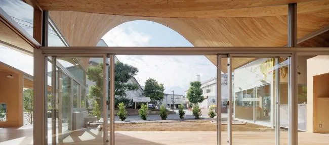 BIM Architecture | Under Mount Fuji, the gentle and charming curves: Toranoko Nursery/Takashige Yama * * * Office