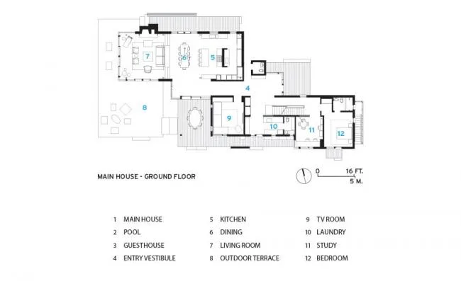 BIM Architecture | Donghu Home, a pure white home with frozen lake scenery/Robert Young Architects