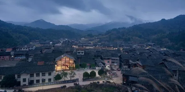 BIM architecture | Black tiles integrated into traditional villages: Gaobu Bookstore/Pengbi Port Chinese Year and Night School of Architecture Condition Lab