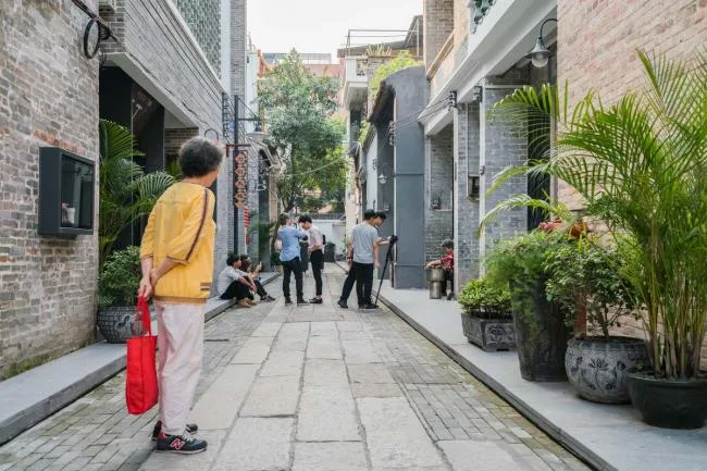 BIM Architecture | Xiguan Old Town Enning Road Yongqingfang Street Reform/Vertical Beam Society Architectural Design
