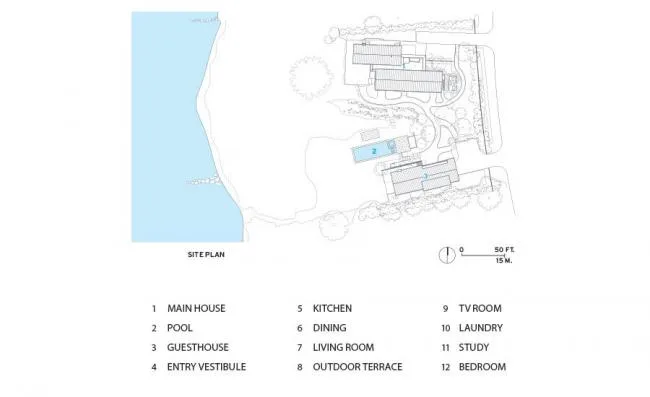BIM Architecture | Donghu Home, a pure white home with frozen lake scenery/Robert Young Architects