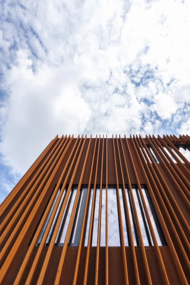 BIM Architecture | Belgian Weathering Steel Room/DMOA Architecten