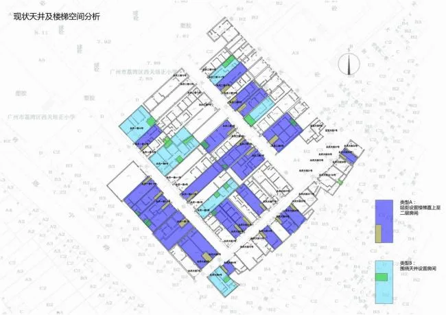 BIM Architecture | Xiguan Old Town Enning Road Yongqingfang Street Reform/Vertical Beam Society Architectural Design