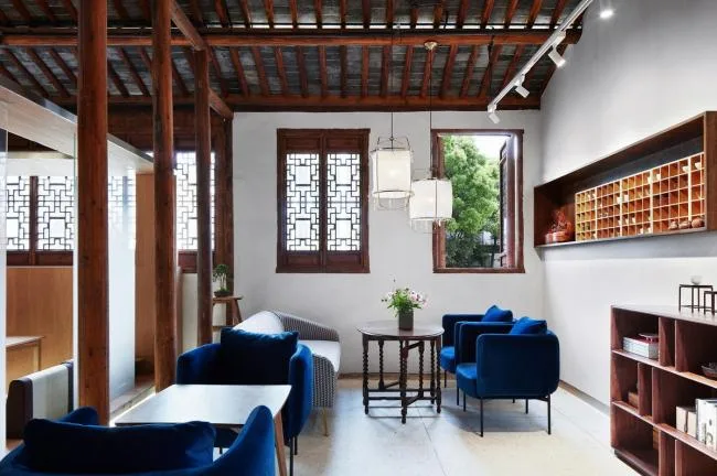 BIM architecture | Awakening memories, old houses with a sense of vicissitudes and era: Reform of Elegant Tea Court/Nanjing Yueshi Space Design