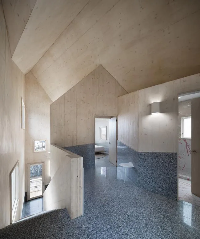BIM architecture | Roof * * * cutting, restoring the classic modern pure white room/MALL