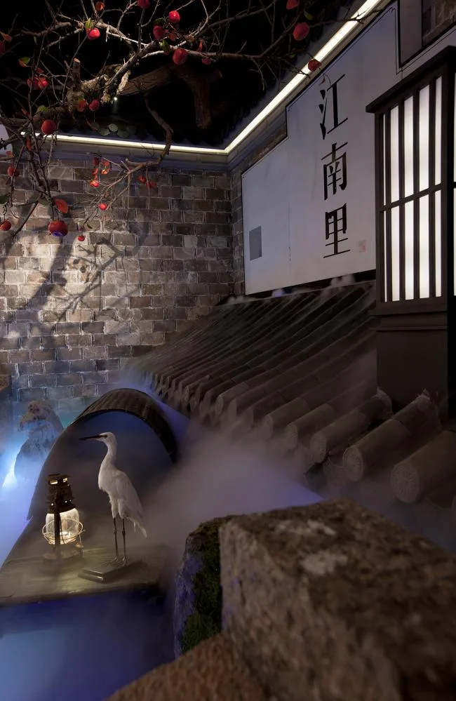 BIM Architecture | Strolling in the Leisure Garden, Jinse Shaohua: Jiangnan Li Chinese Restaurant, Changzhou, Jiangsu/Woye Space Design Firm