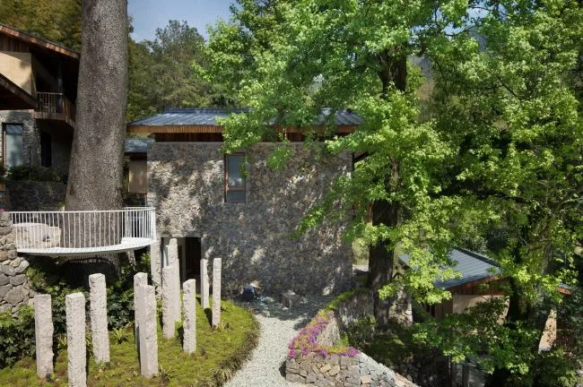 BIM Architecture | Artificial Natural - Songyang Yuanshe · Lanshushan House/Gad · Line+Studio