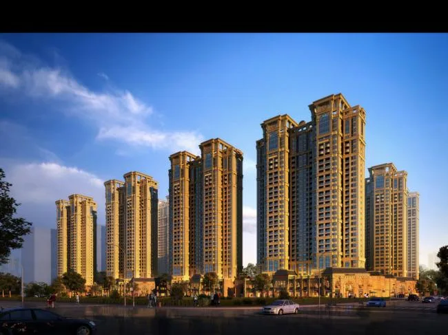 Sketchup Residential Model | High rise residential building, classical style, 27 floors
