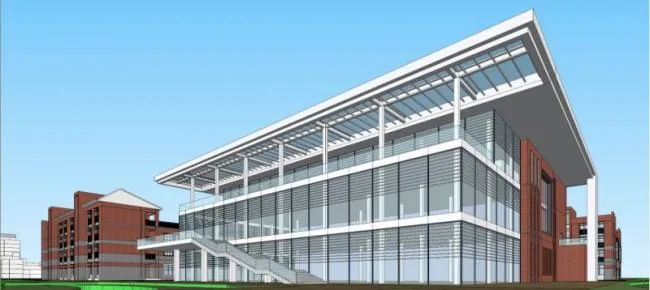 Sketchup Office Model | Multi story Office Building, Modern Style