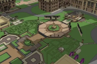 SketchUp Landscape Models: Residential, High-Rise, and Classical Styles-BIM WORLD