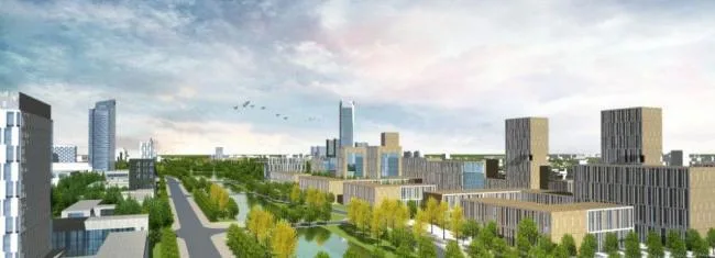 Sketchup Planning Model | Urban Planning, Modern Style, Multi story High rise Mixed Use-BIM WORLD