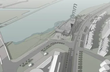 SketchUp Cultural Model: Modern Multi-Story Exhibition Hall Architecture-BIM WORLD